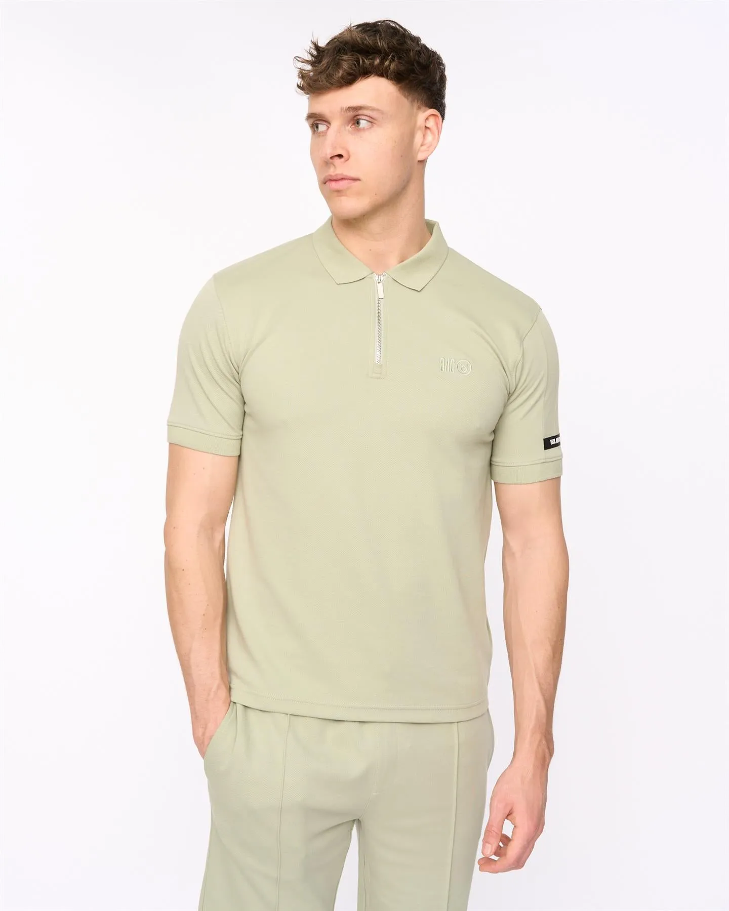 Mens Sherborn Polo Light Olive sold by Brand Corner product image thumbnail 5