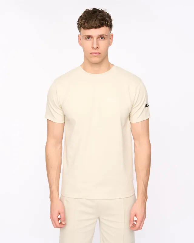 Mens Sherborn T-Shirt Light Stone made by Brand Corner