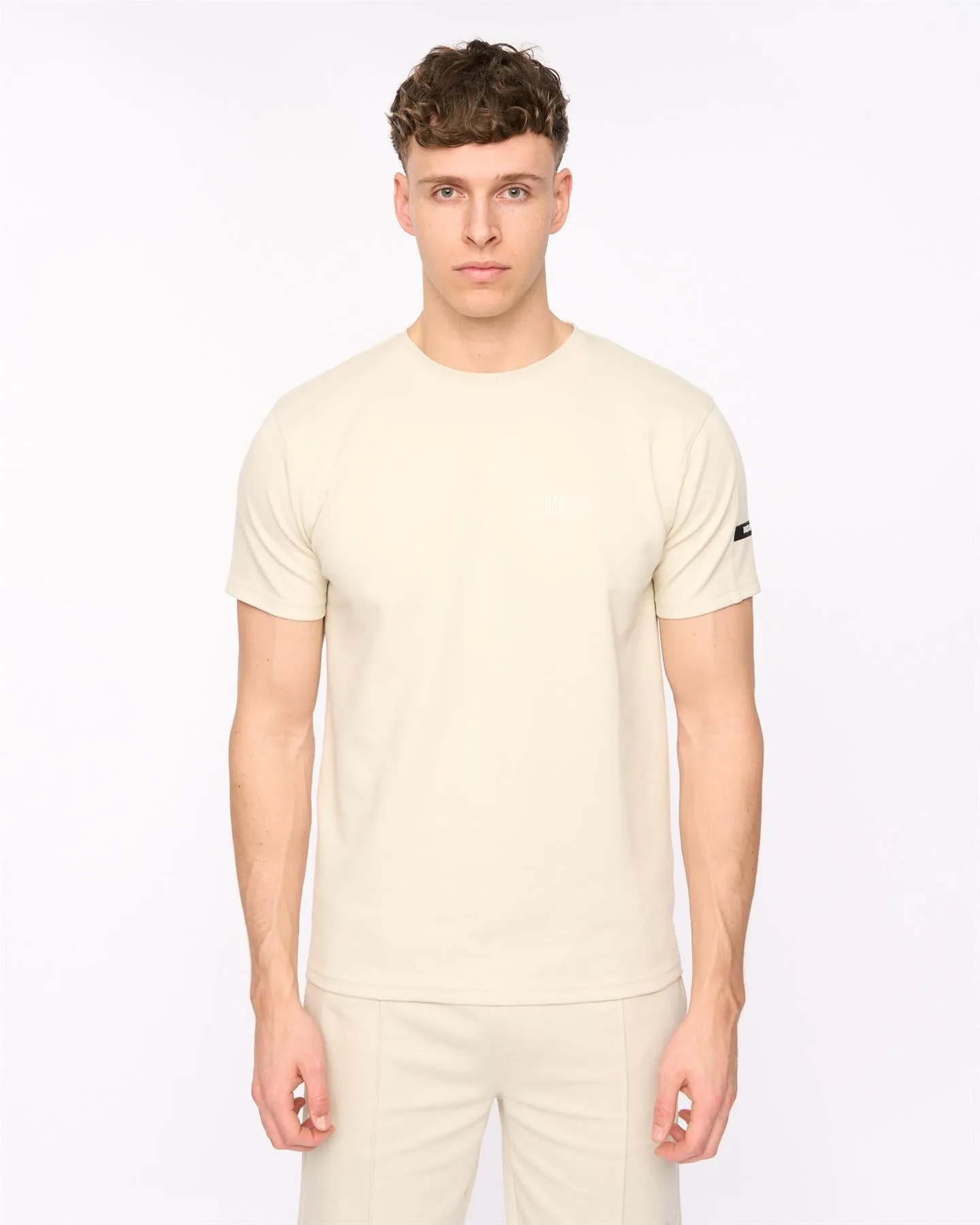 Mens Sherborn T-Shirt Light Stone sold by Brand Corner