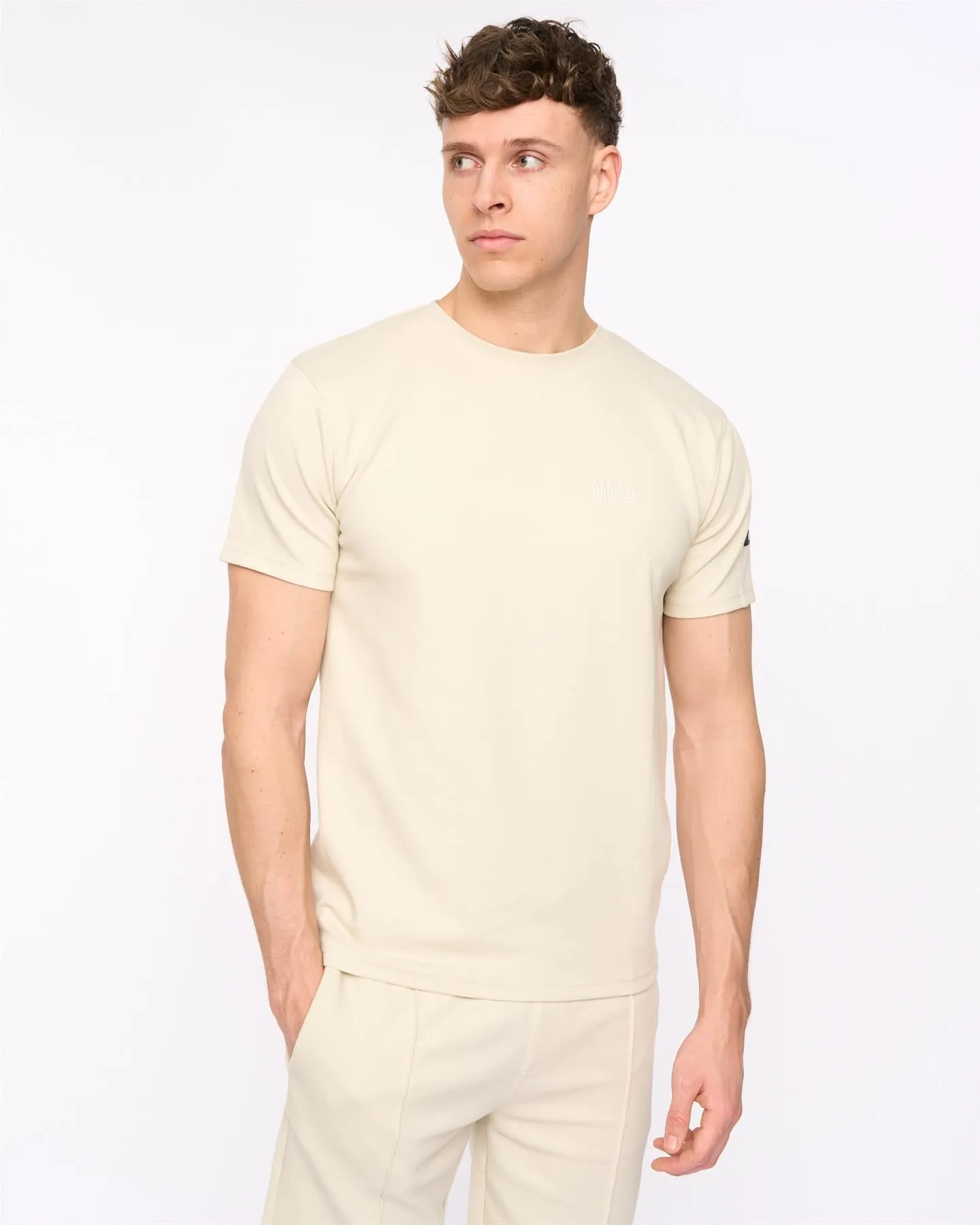 Mens Sherborn T-Shirt Light Stone sold by Brand Corner product image thumbnail 5