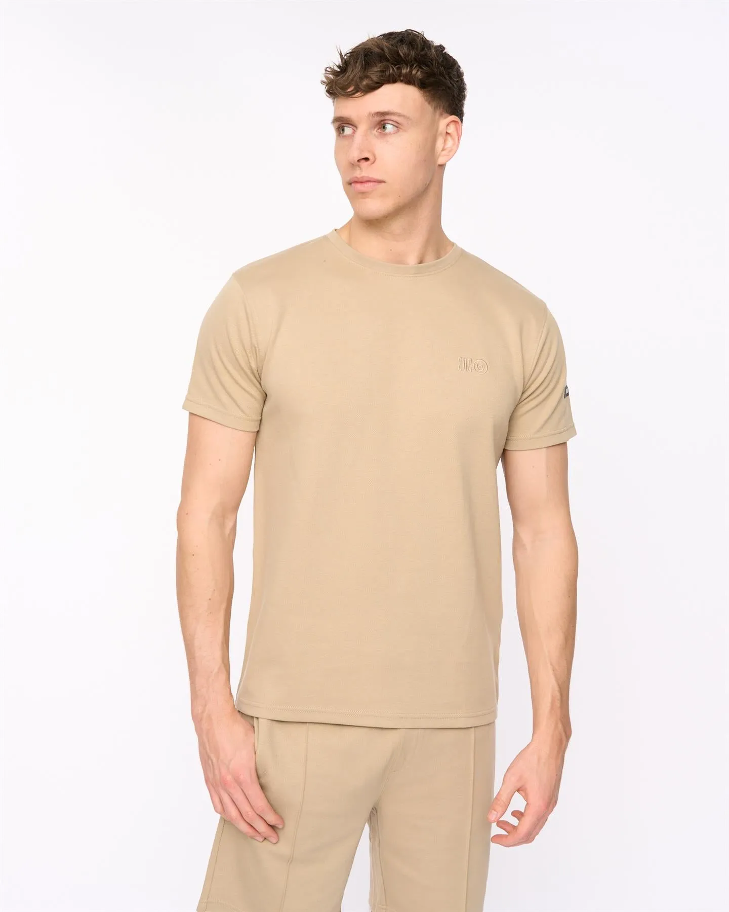Mens Sherborn T-Shirt Stone sold by Brand Corner product image thumbnail 5