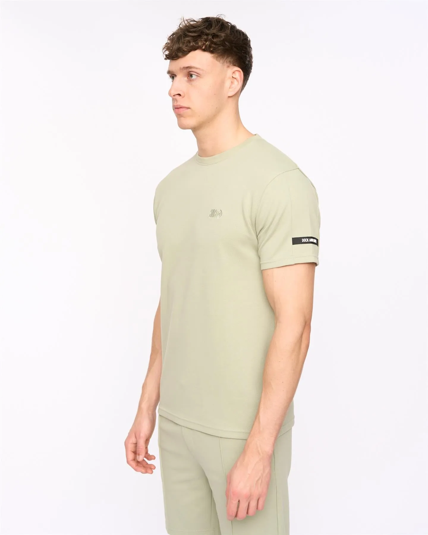 Mens Sherborn T-Shirt Light Olive sold by Brand Corner product image thumbnail 2
