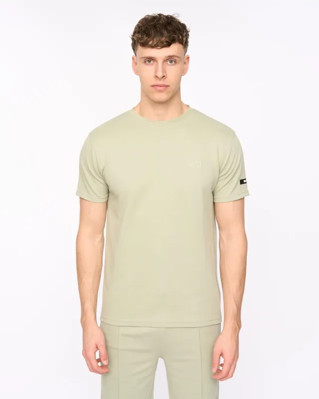 Mens Sherborn T-Shirt Light Olive made by Brand Corner
