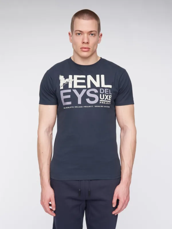 Mens Classhen T-Shirt Navy sold by Brand Corner