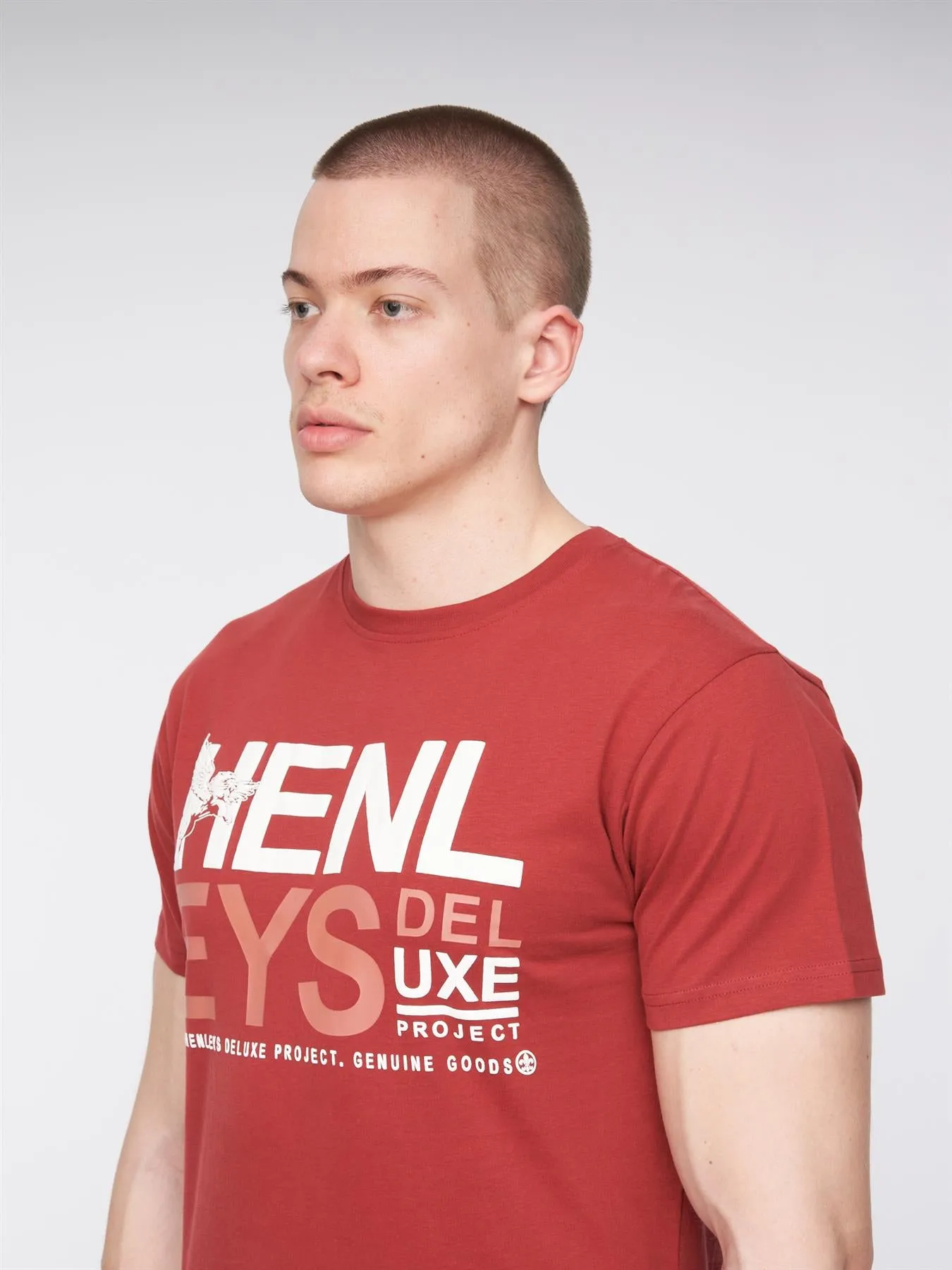 Mens Classhen T-Shirt Deep Red sold by Brand Corner product image thumbnail 4