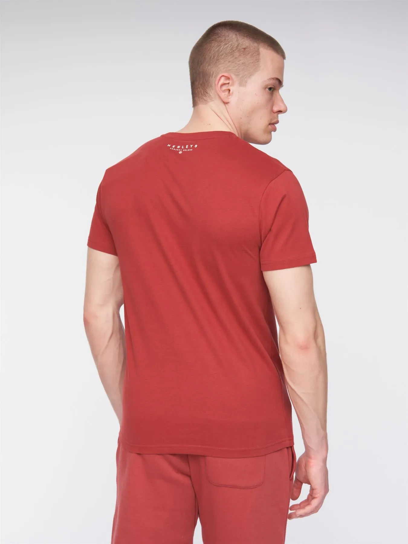 Mens Classhen T-Shirt Deep Red sold by Brand Corner product image thumbnail 5