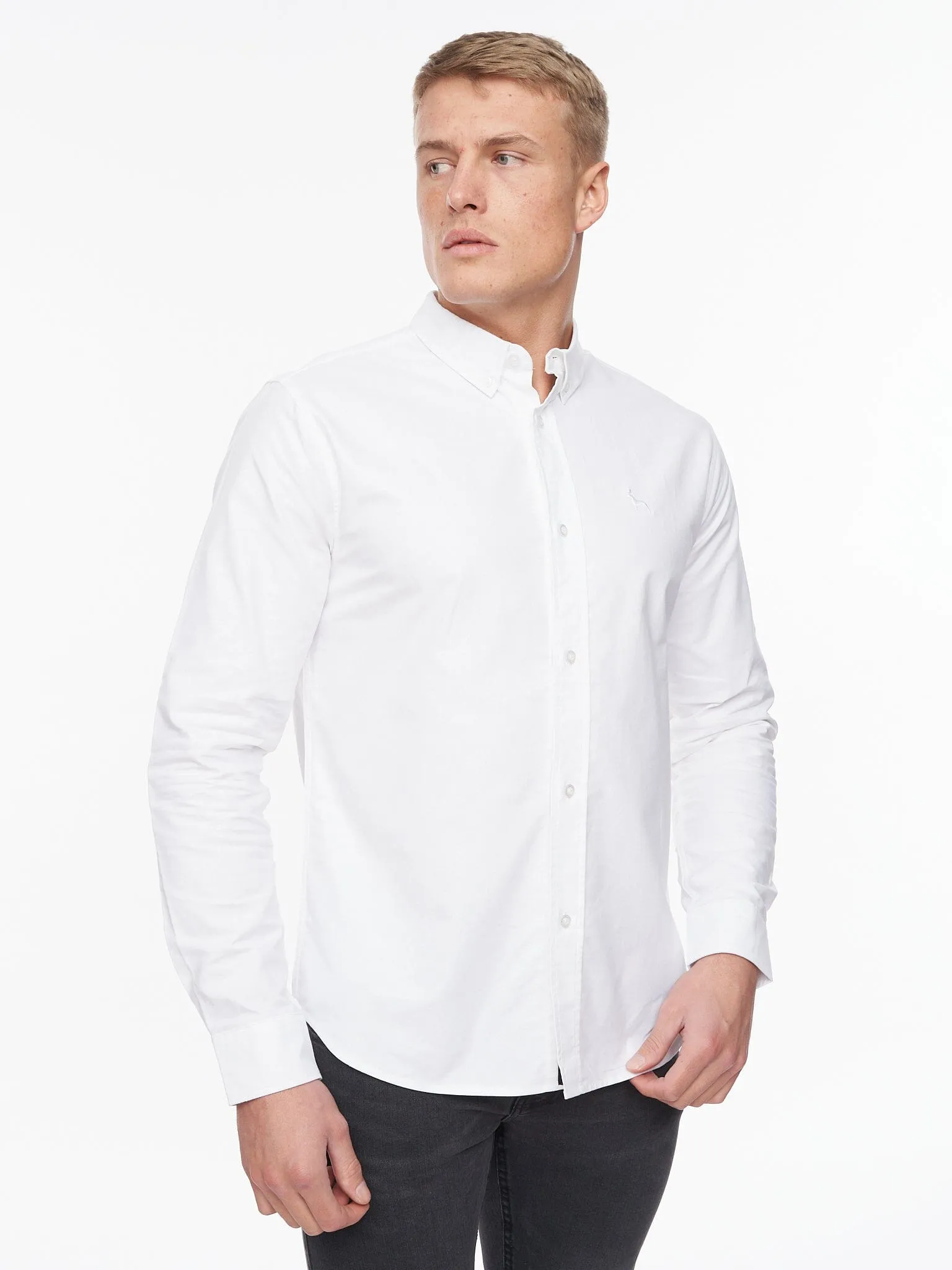 Ervin Oxford Shirt White sold by Brand Corner product image thumbnail 5