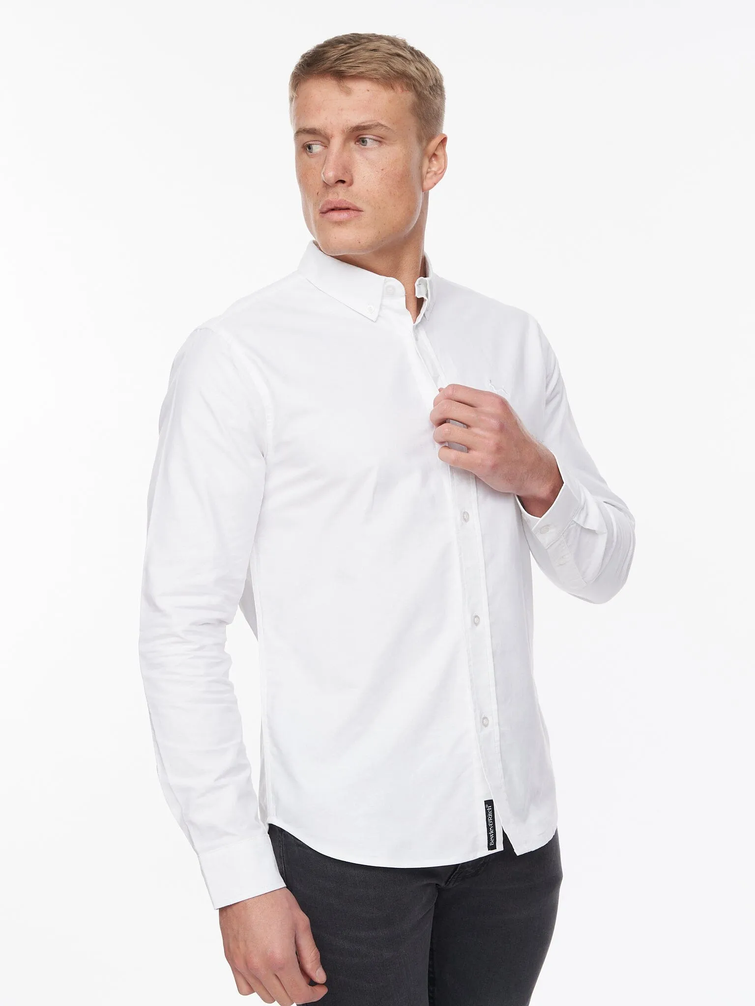 Ervin Oxford Shirt White sold by Brand Corner product image thumbnail 3