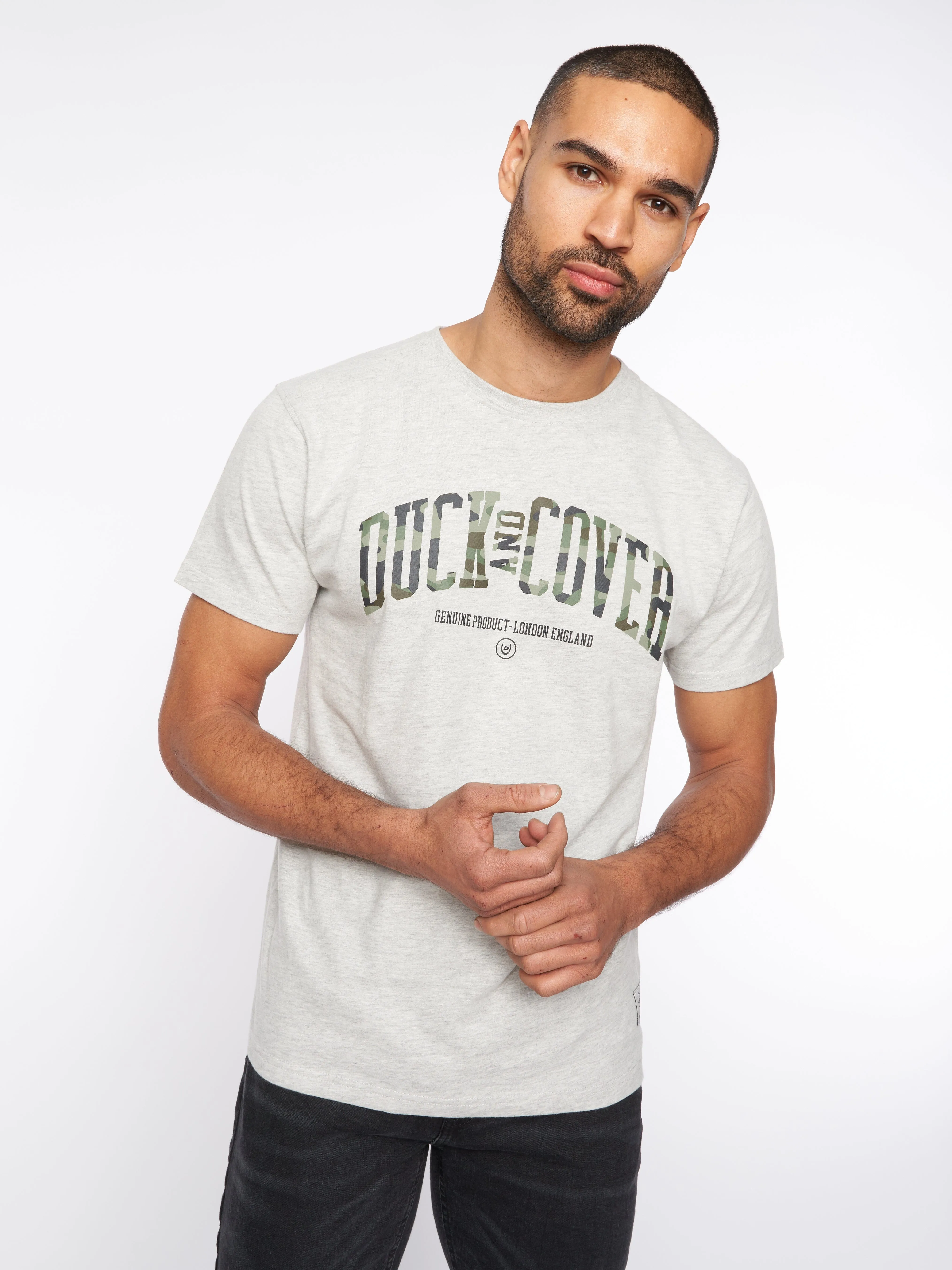 Shaffer T-Shirt Grey Marl sold by Brand Corner product image thumbnail 4
