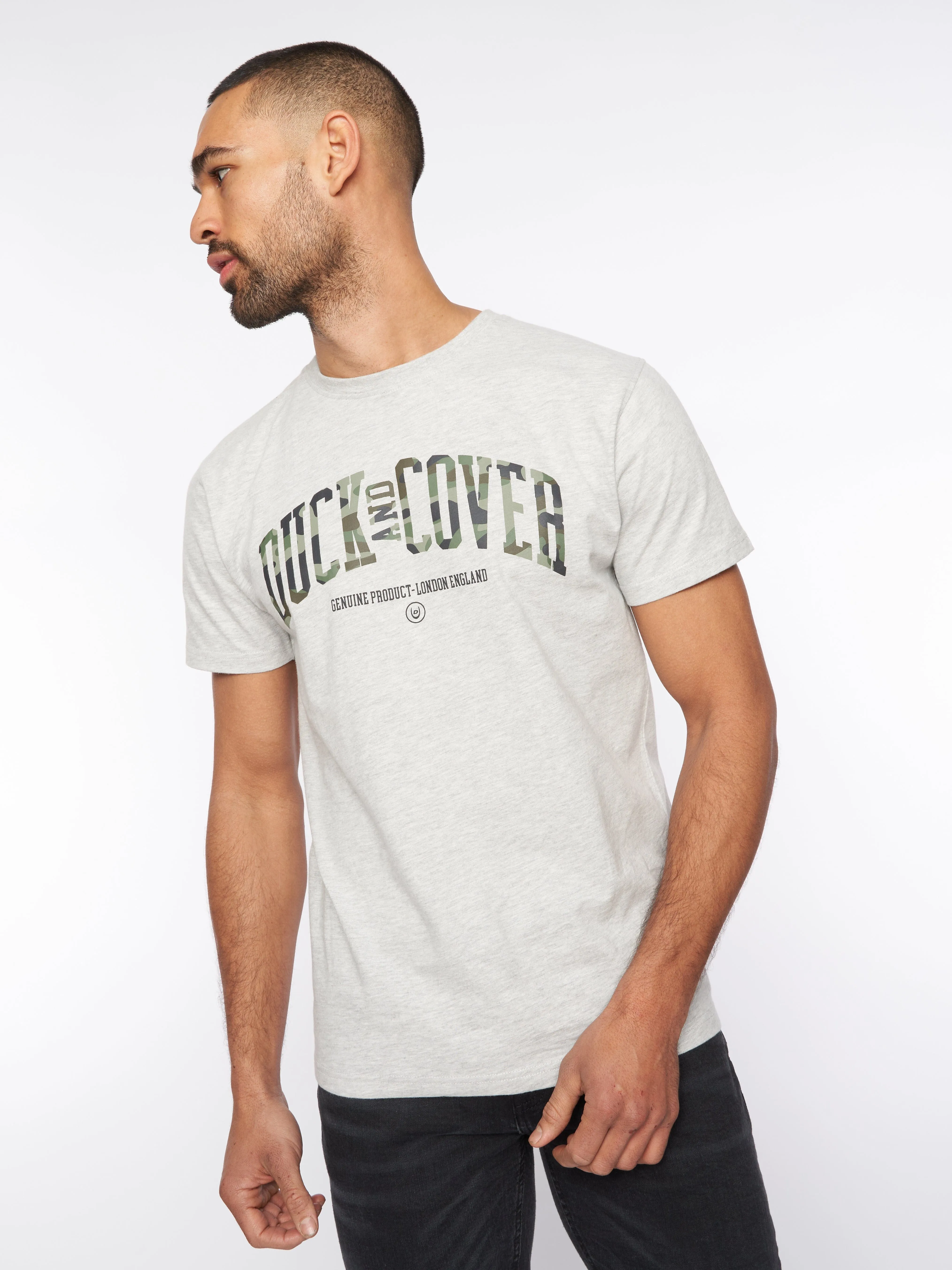 Shaffer T-Shirt Grey Marl sold by Brand Corner product image thumbnail 5