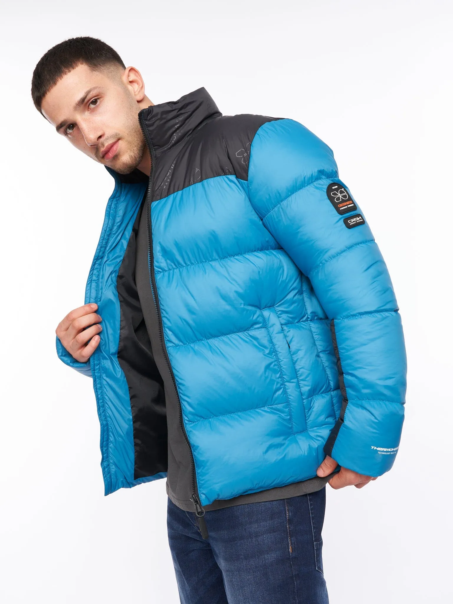 Demerley Jacket Petrol sold by Brand Corner product image thumbnail 3