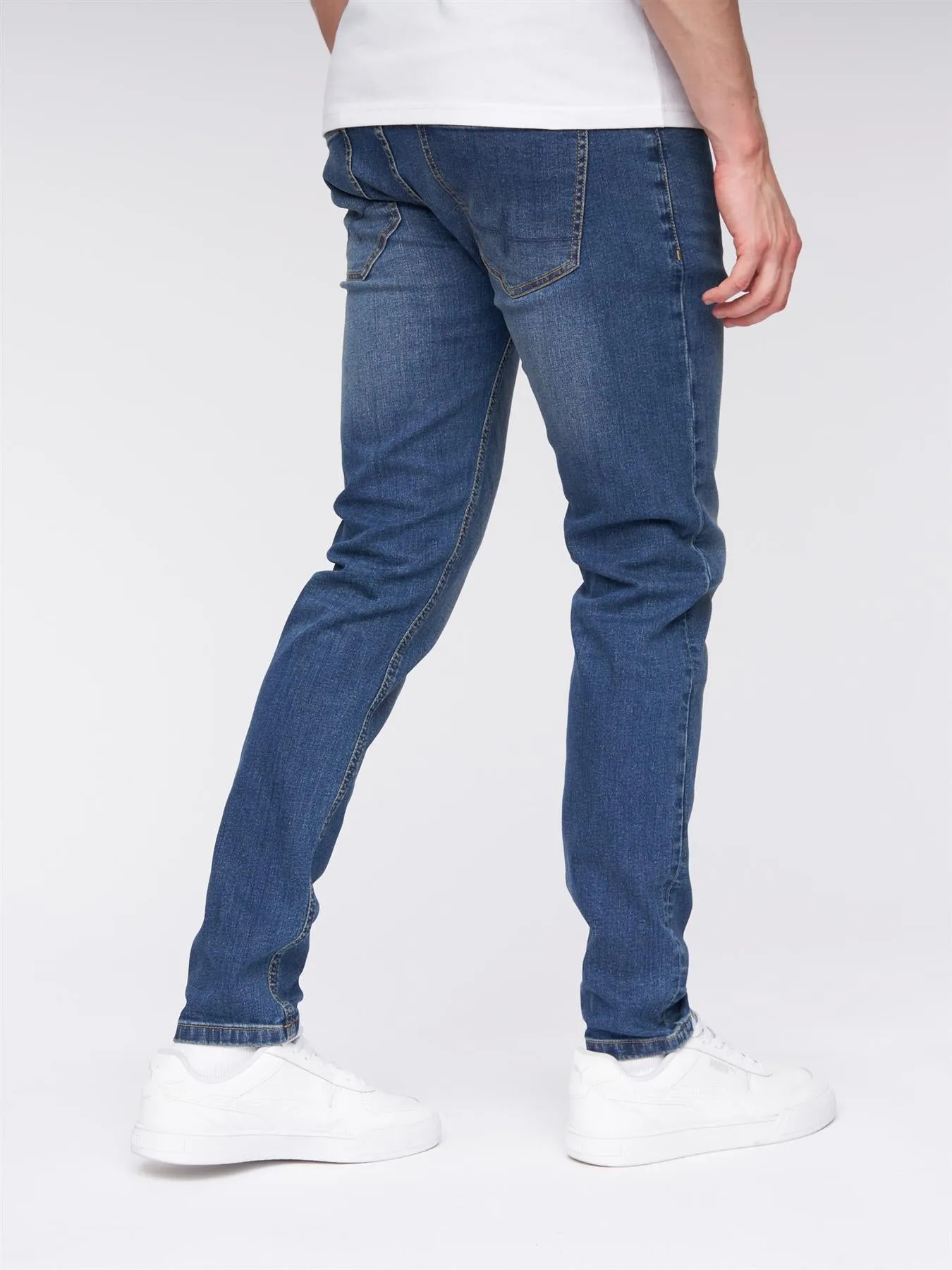 Mens Mayhen Slim Fit Jeans Stone Wash sold by Brand Corner product image thumbnail 5