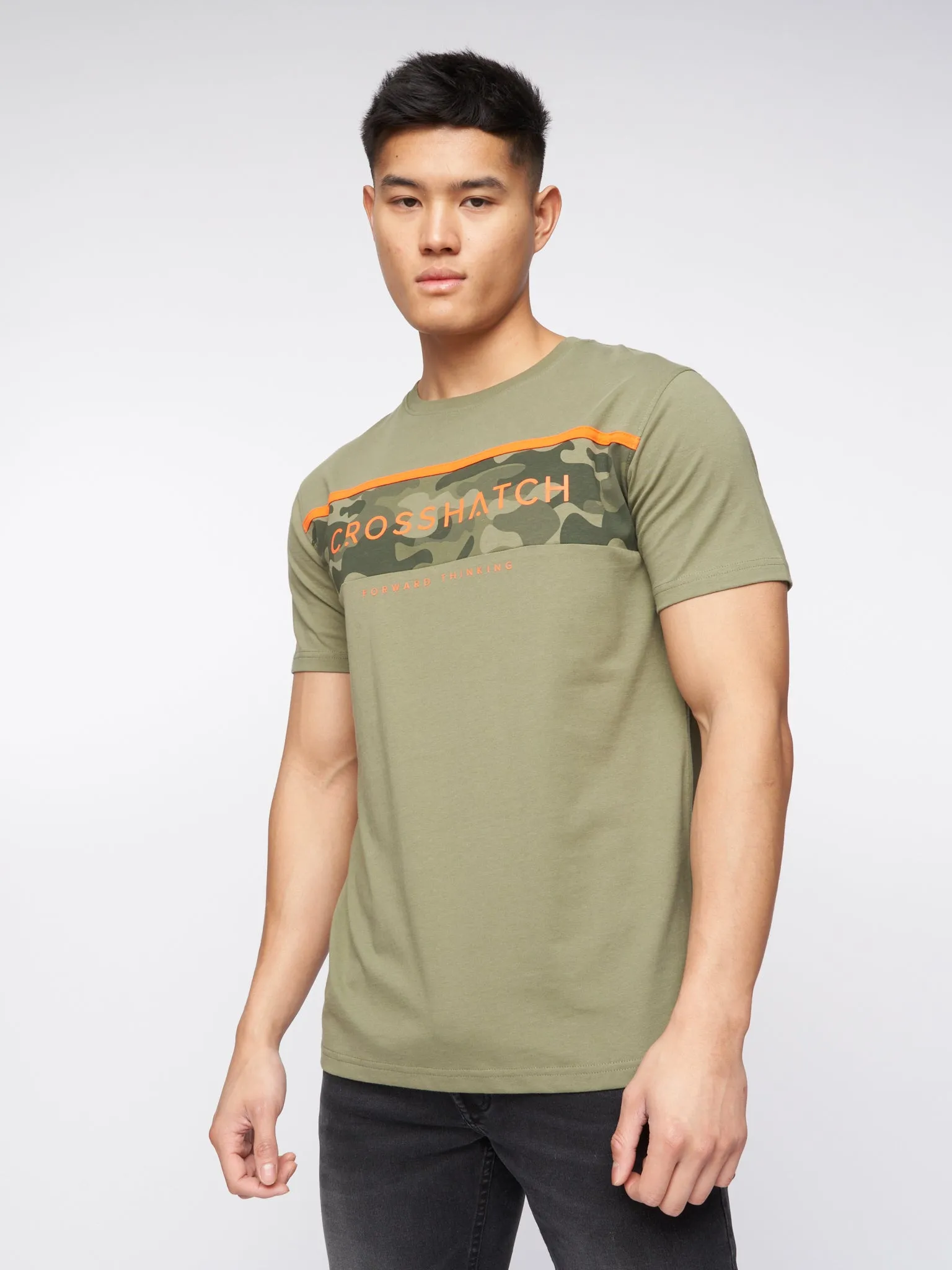 Neoline Camo T-Shirt Olive sold by Brand Corner