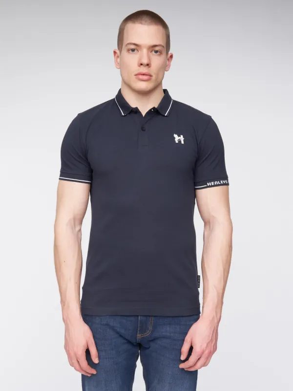 Mens Hentyme Polo Navy sold by Brand Corner