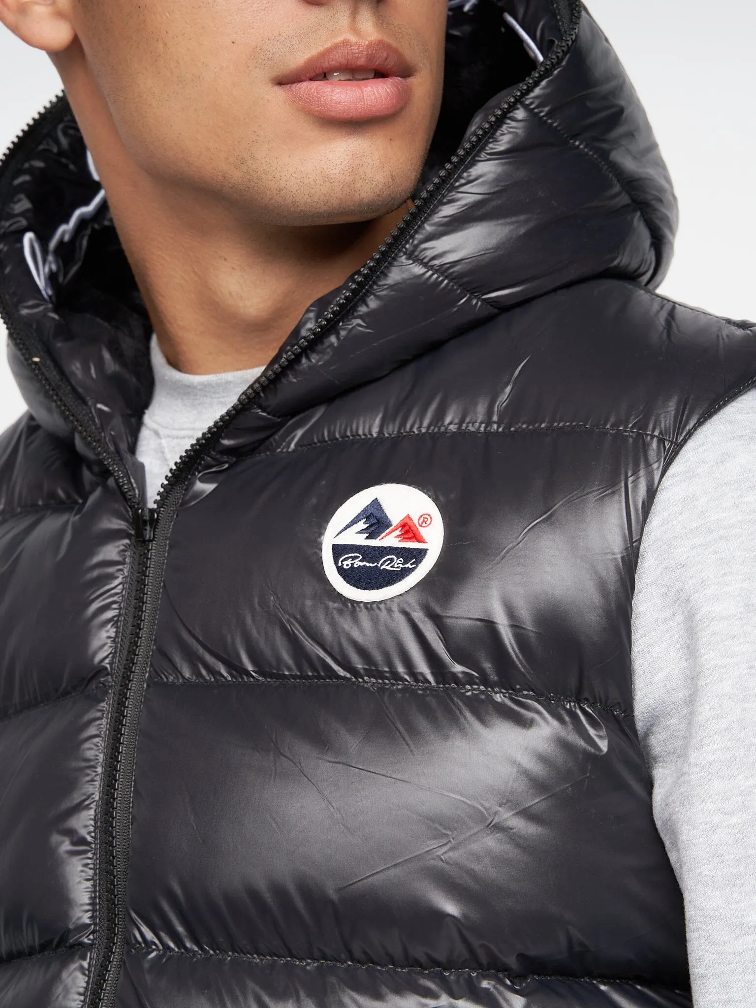 Mateo Hooded Gilet Black sold by Brand Corner product image thumbnail 5