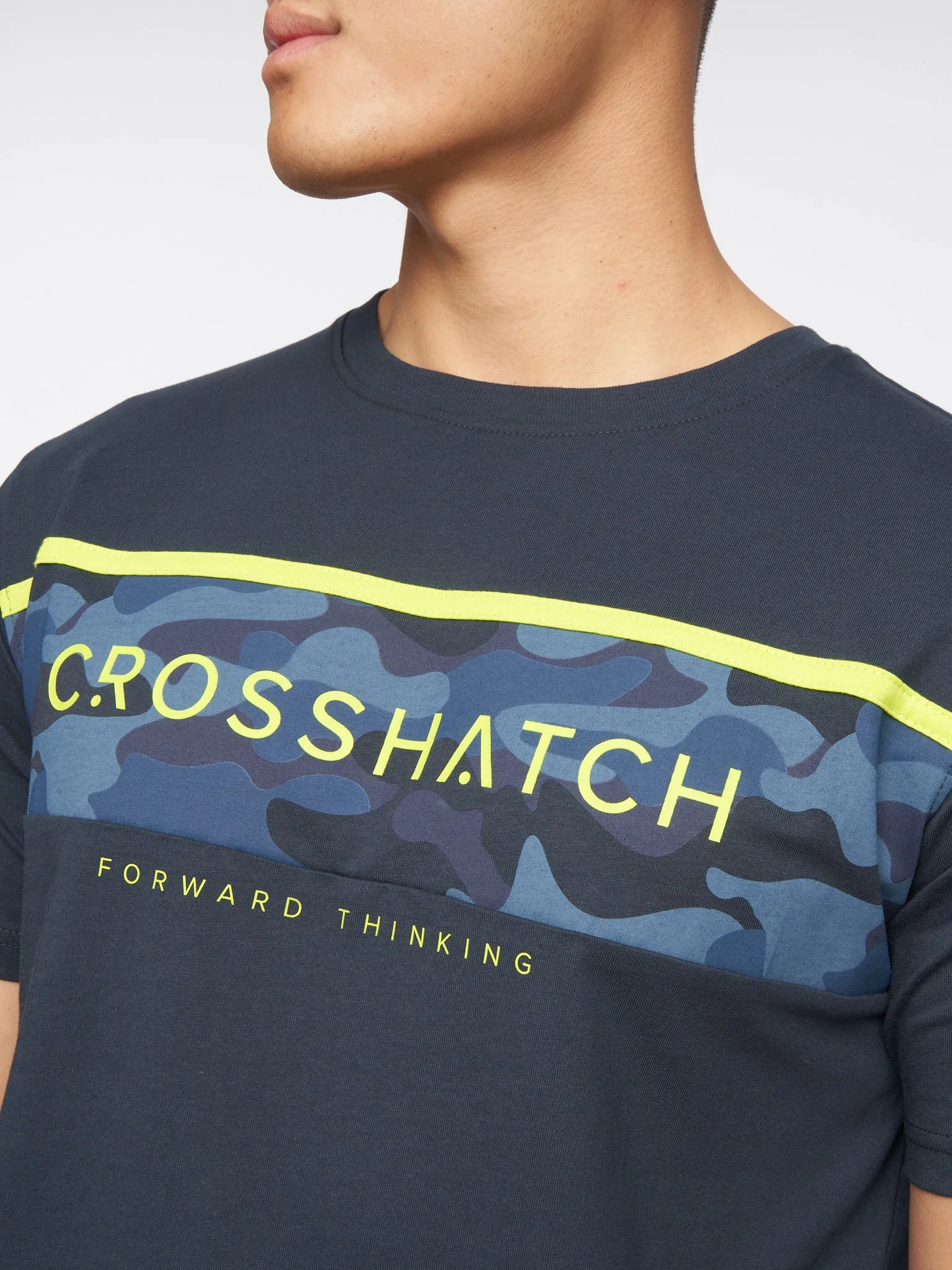 Neoline Camo T-Shirt Navy sold by Brand Corner product image thumbnail 4