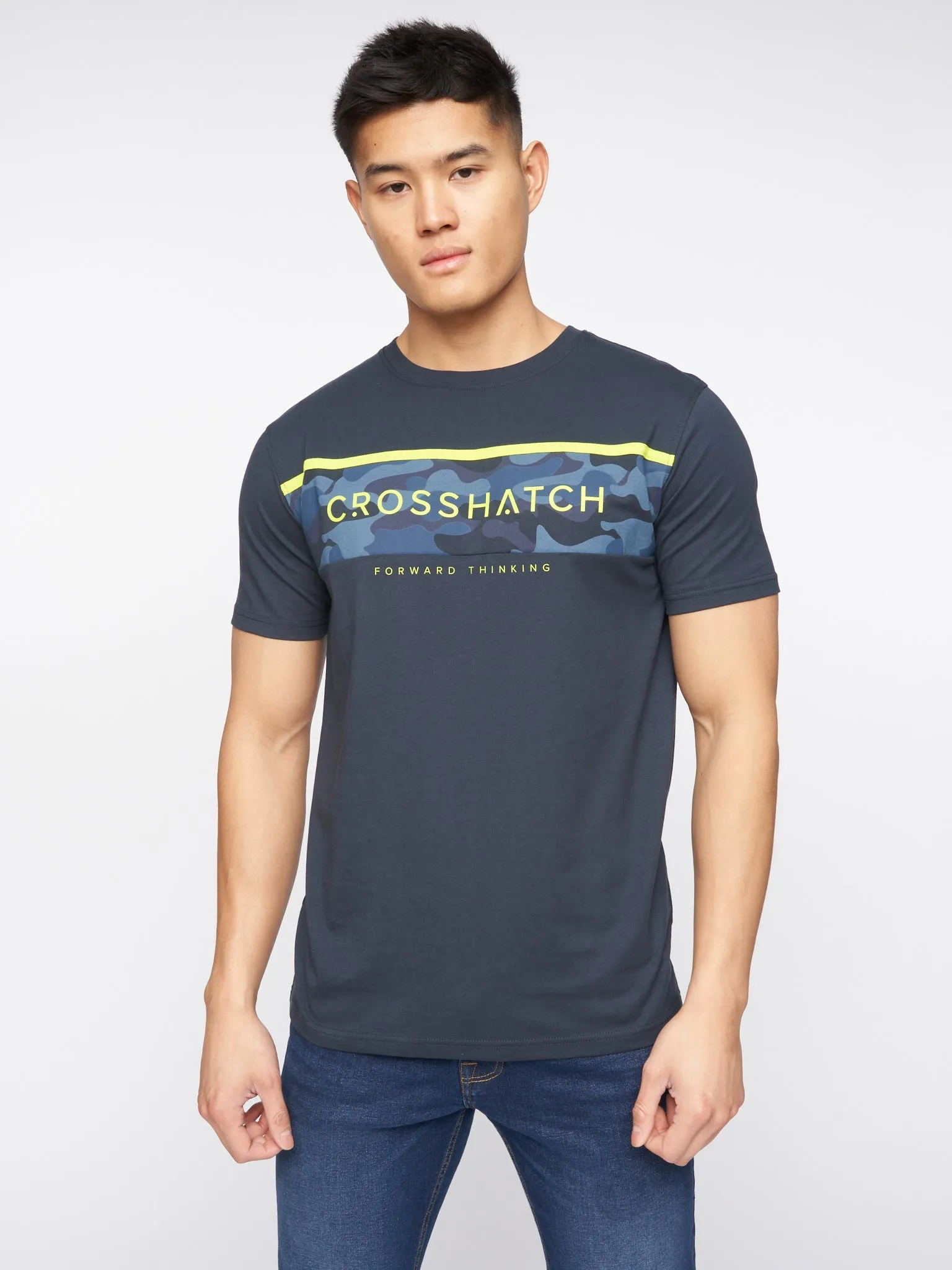 Neoline Camo T-Shirt Navy sold by Brand Corner product image thumbnail 5