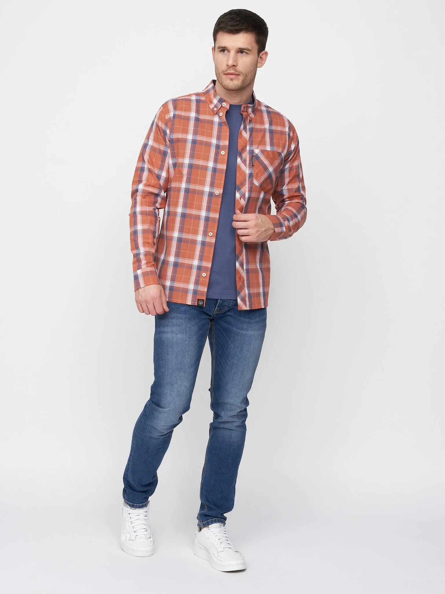 Lennmore Shirt Red Check sold by Brand Corner
