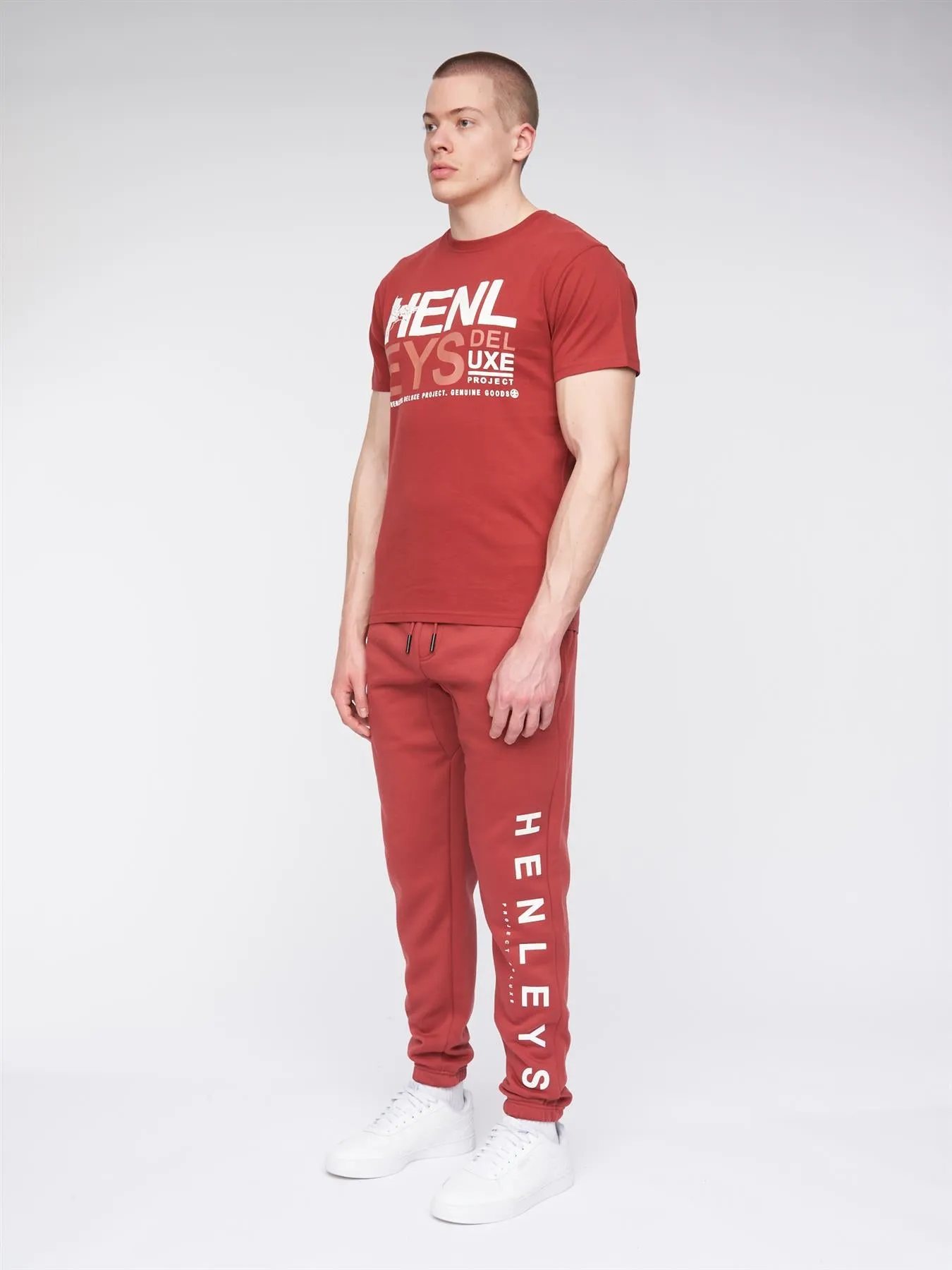 Mens Classhen Joggers Deep Red sold by Brand Corner product image thumbnail 3