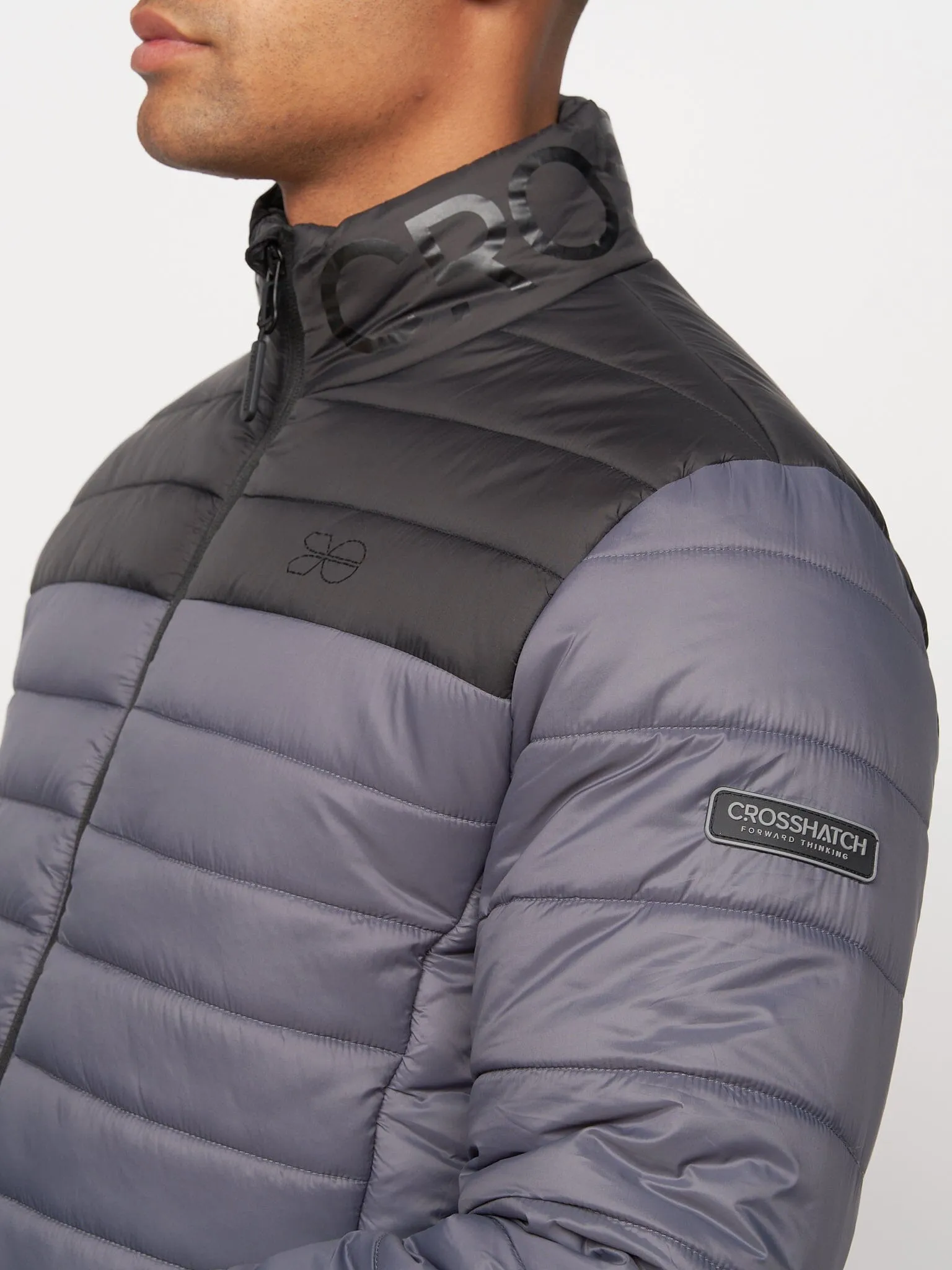 Presnell High Neck Jacket Charcoal sold by Brand Corner product image thumbnail 4