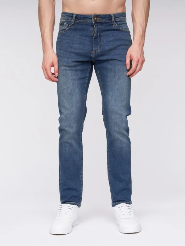 Mens Craze Comfort Fit Jeans Stone Wash sold by Brand Corner