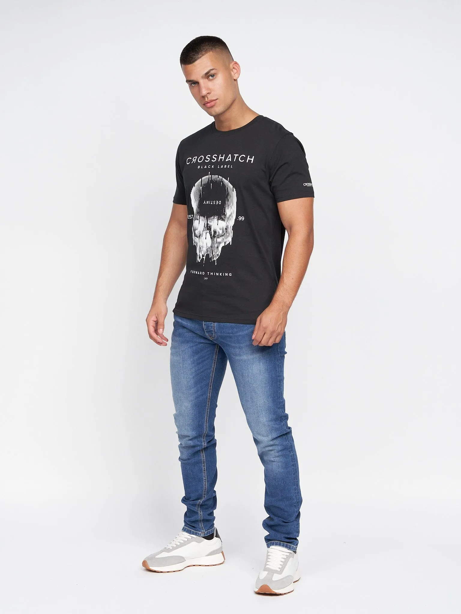 Skulfux T-Shirt 2pk Black/White sold by Brand Corner product image thumbnail 5