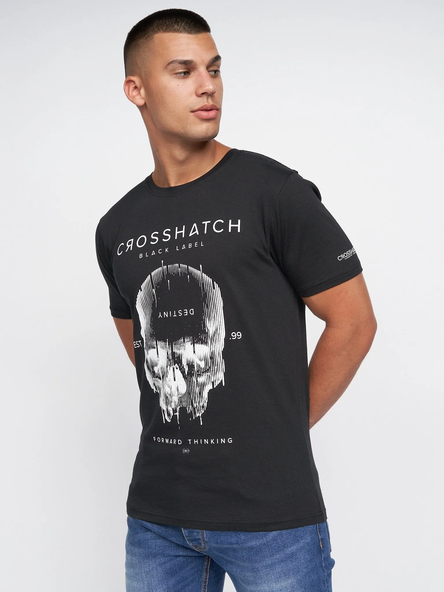 Skulfux T-Shirt 2pk Black/White sold by Brand Corner product image thumbnail 2