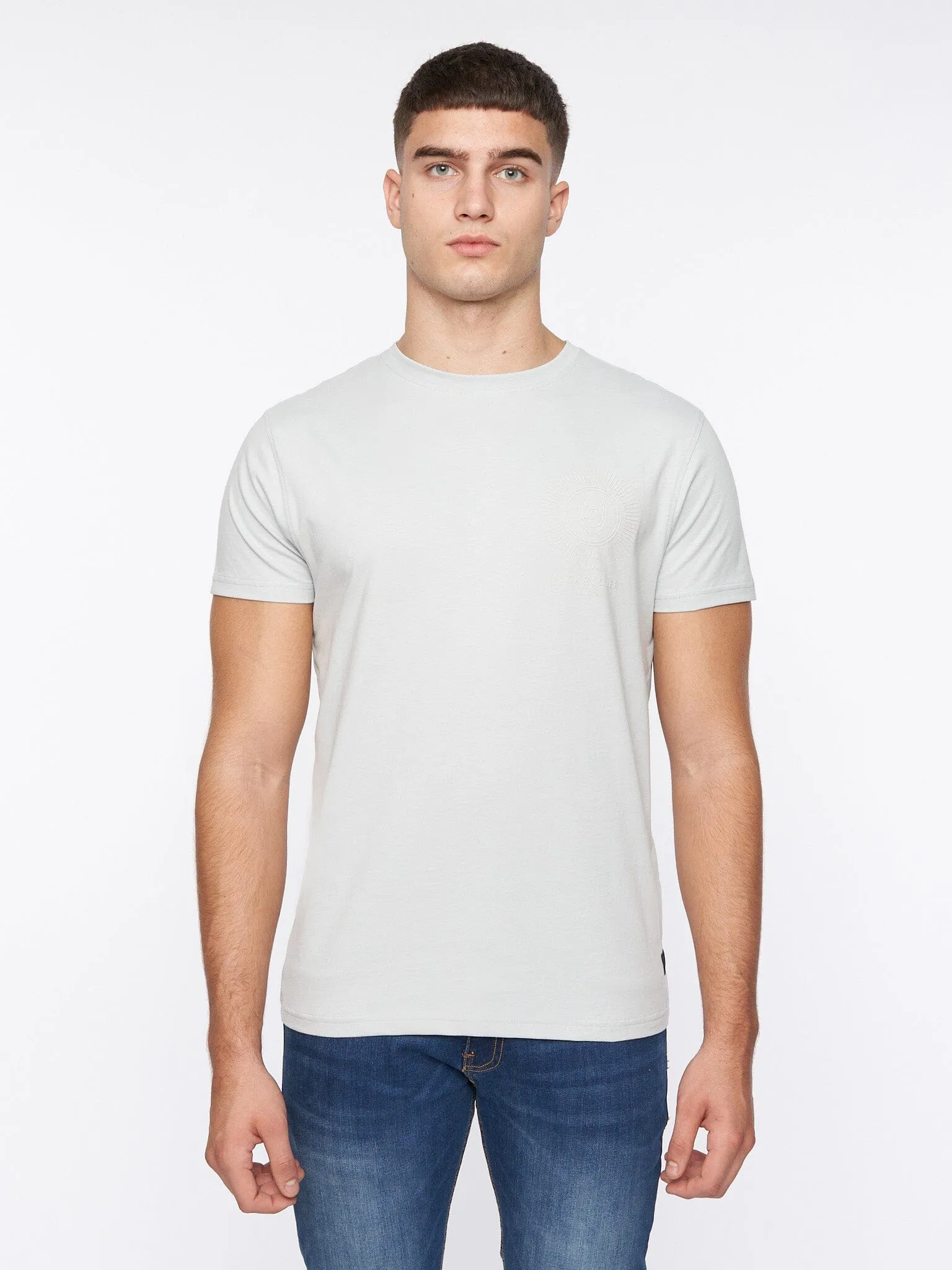 Swirla T-Shirt Pale Blue sold by Brand Corner