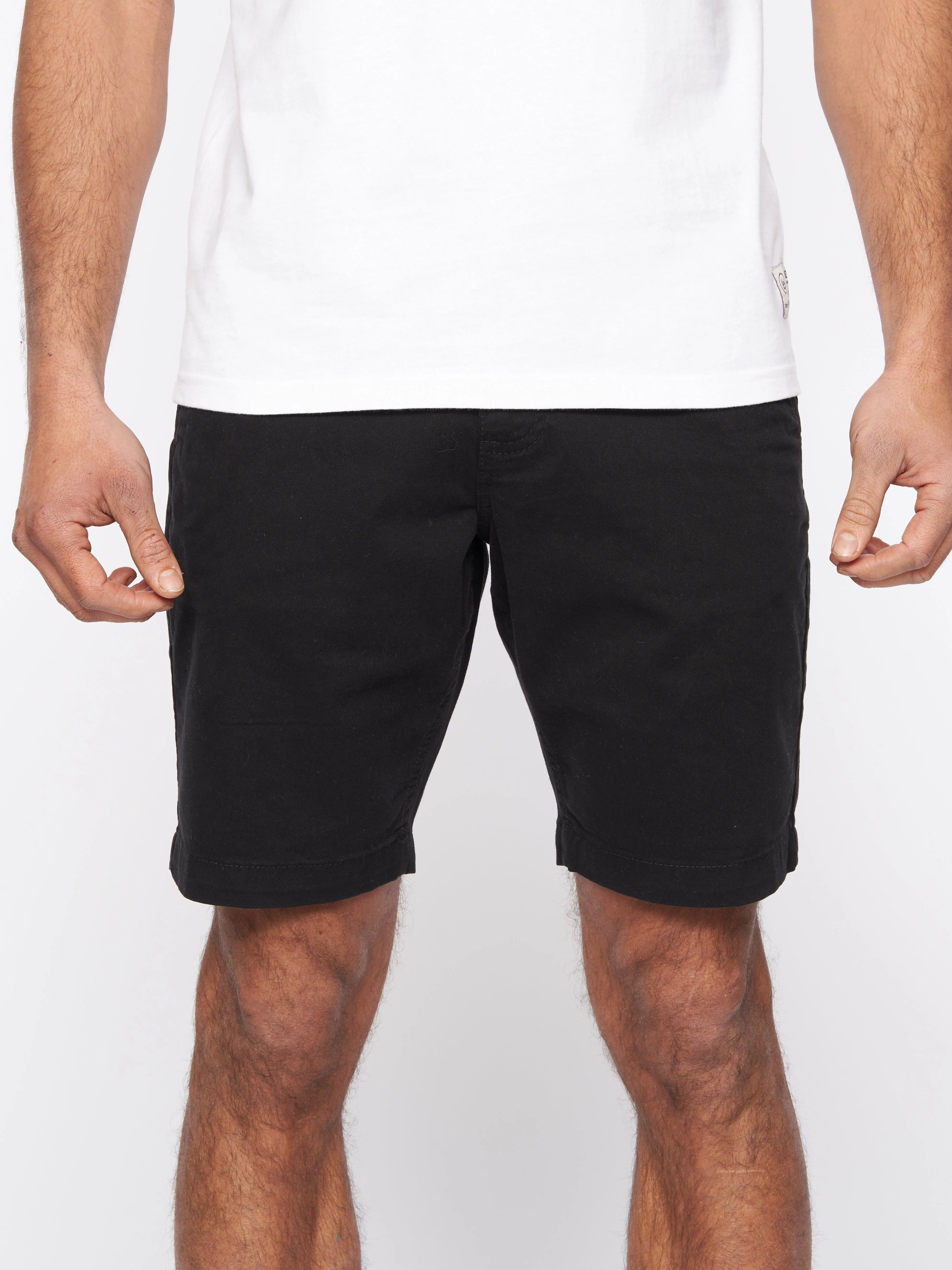 Moreshore Chino Shorts Black sold by Brand Corner