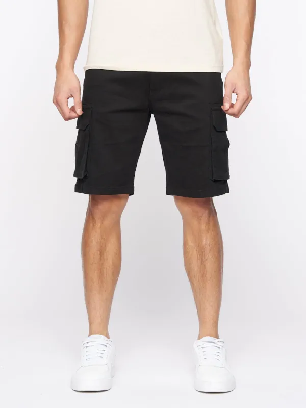 Frentons Cargo Shorts Black sold by Brand Corner