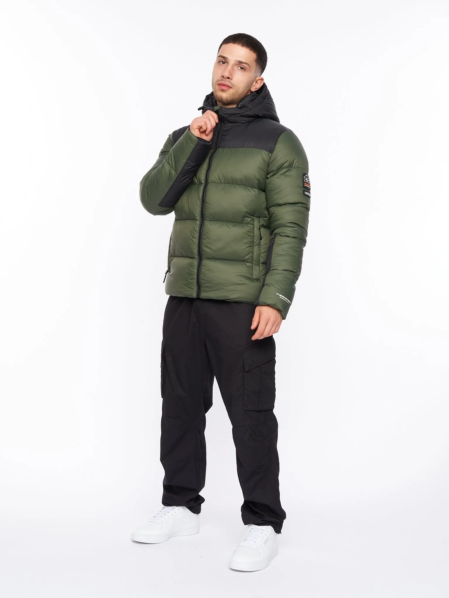 Chemerley Hooded Jacket Olive sold by Brand Corner product image thumbnail 2
