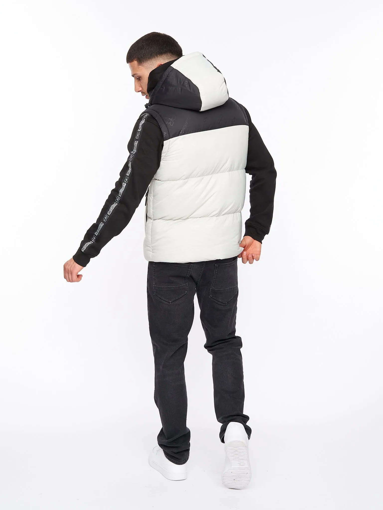 Chemerley Hooded Gilet Putty sold by Brand Corner product image thumbnail 4