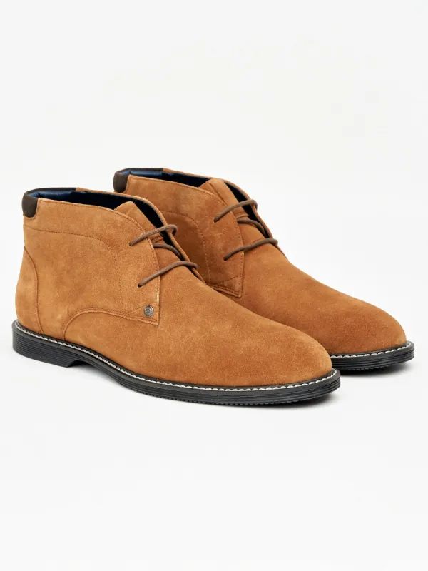 Chuckwall Suede Boot Tan sold by Brand Corner