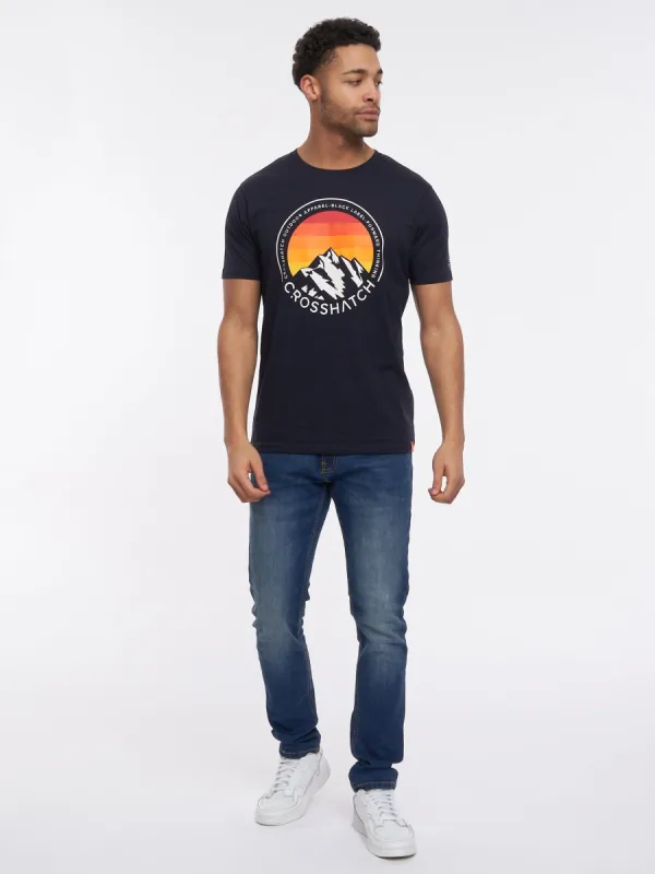 Kamet T-Shirt Navy sold by Brand Corner