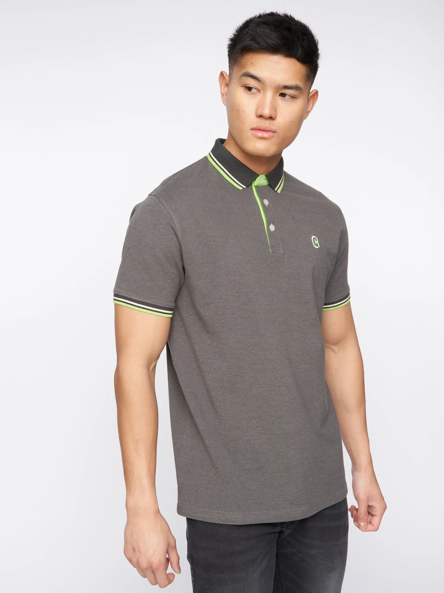 Britmane Polo Grey sold by Brand Corner