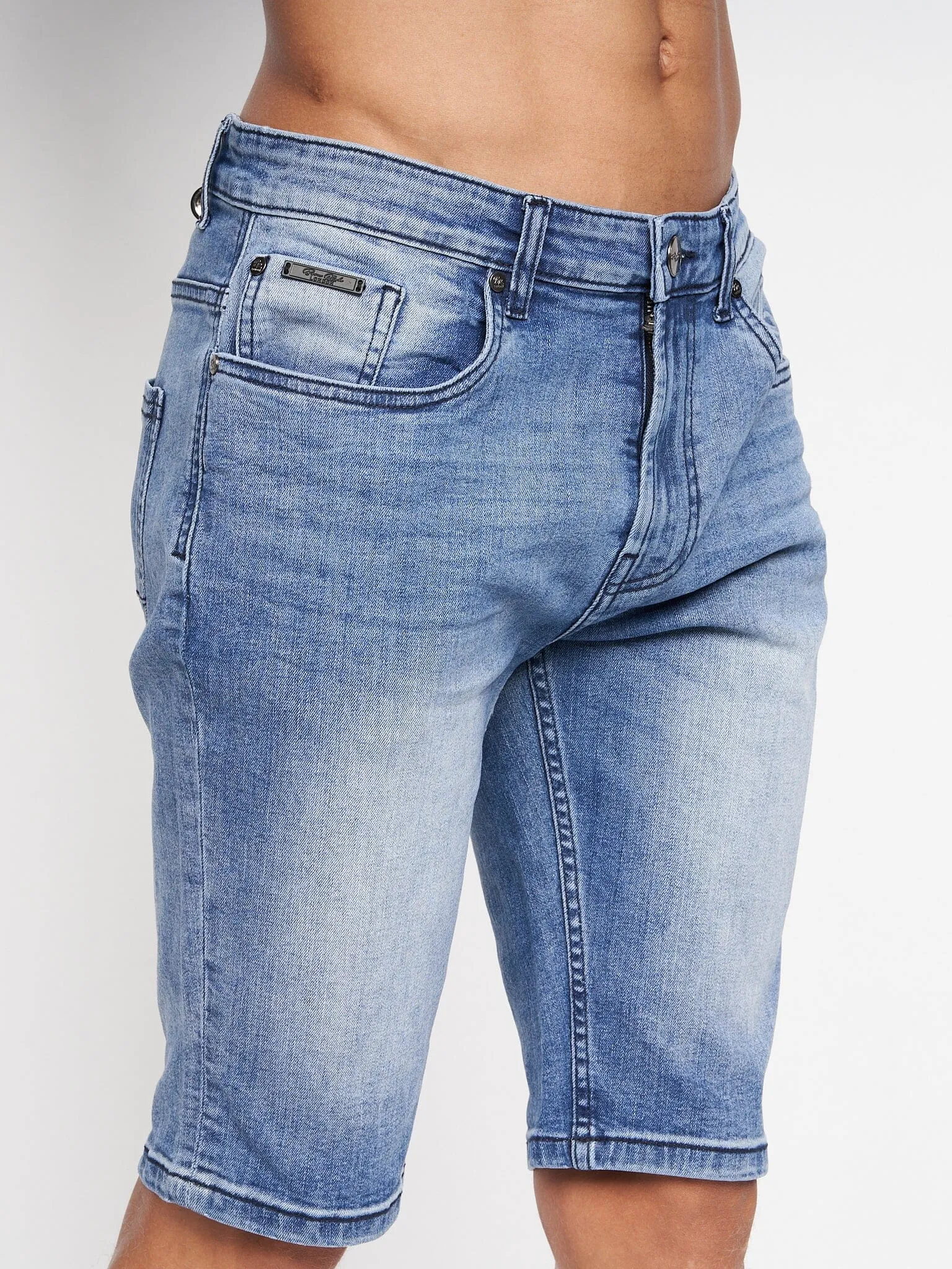 Maretto Denim Shorts Light Wash sold by Brand Corner product image thumbnail 2