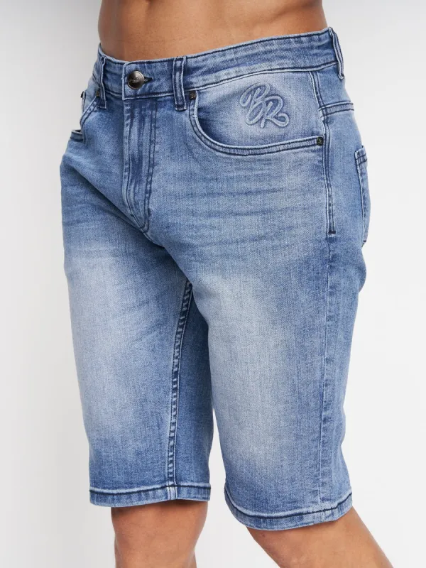 Maretto Denim Shorts Light Wash sold by Brand Corner