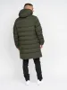 Alvando Longline Slim Puffa Dark Olive sold by Brand Corner