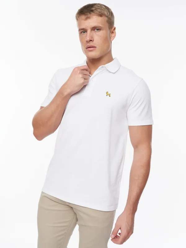 Barden Polo White sold by Brand Corner