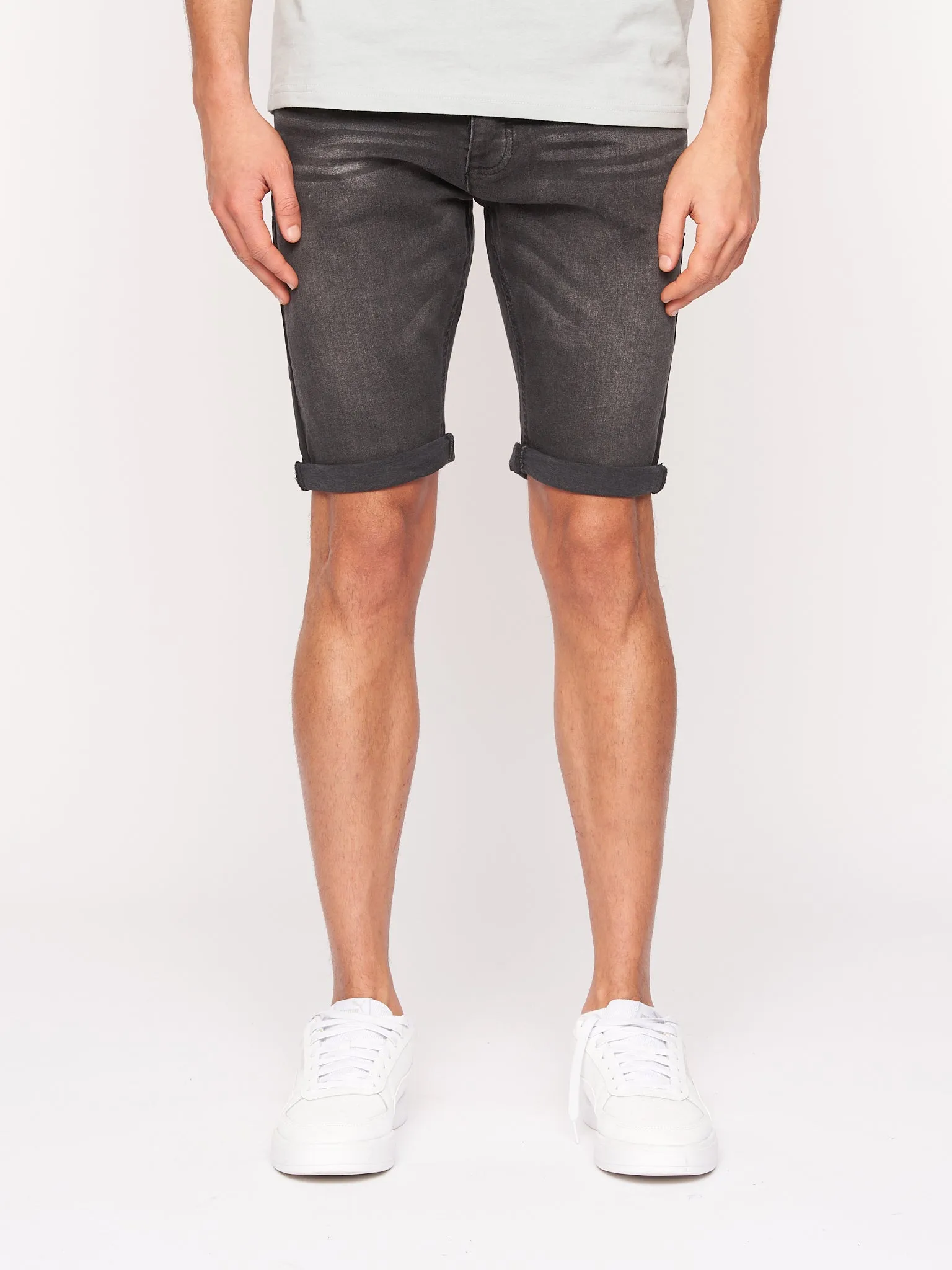 Reestier Denim Shorts Black sold by Brand Corner