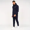 Born Rich Mens Agosto Tracktop Hoodie Sky Captain sold by Brand Corner