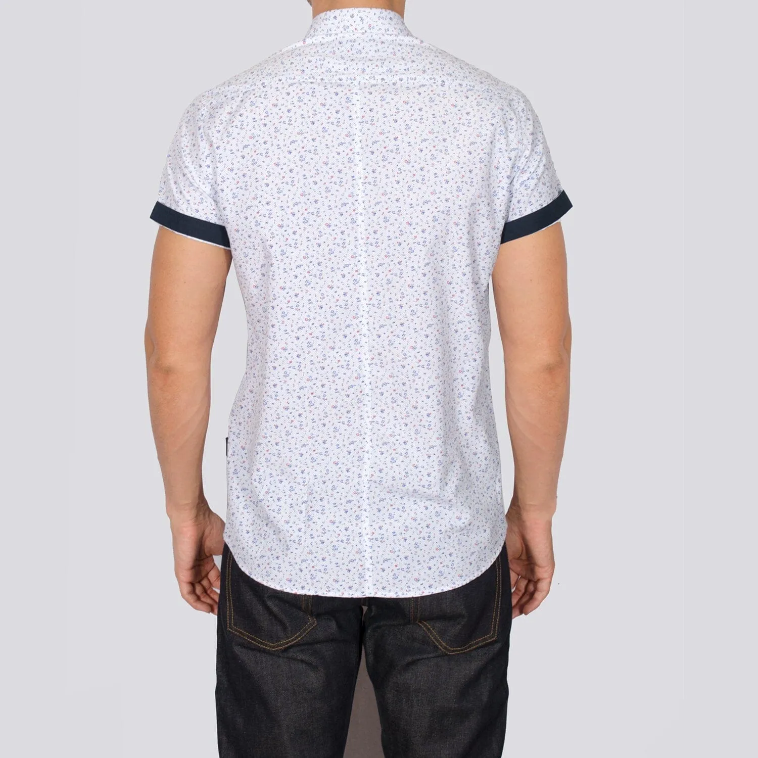 Mataro Short Sleeve Shirt White sold by Brand Corner product image thumbnail 2