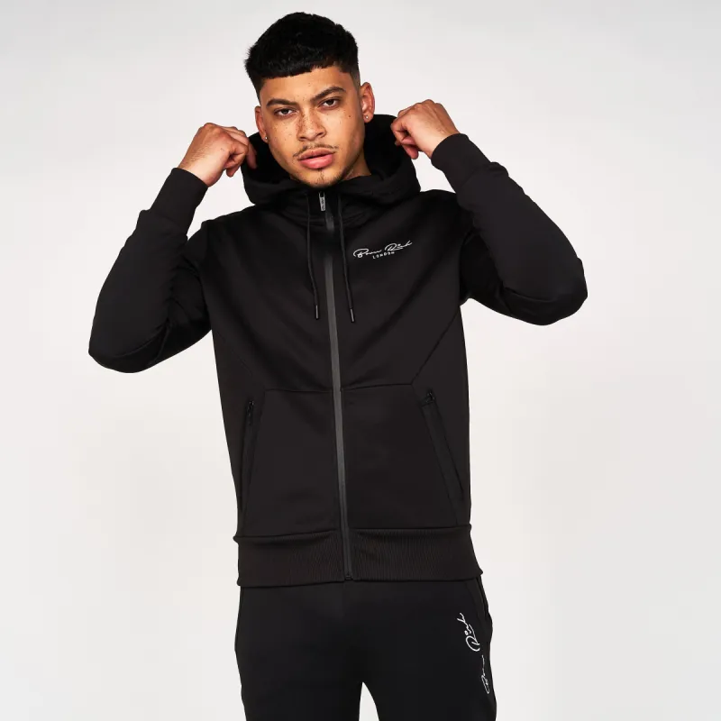 Mens Agosto Tracktop Hoodie Black sold by Brand Corner