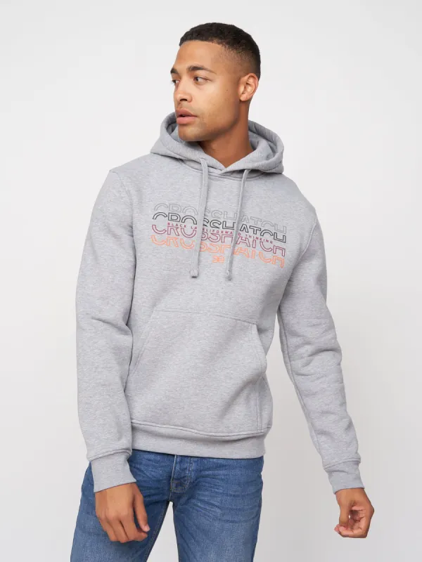 Manfred Hoodie Grey Marl sold by Brand Corner