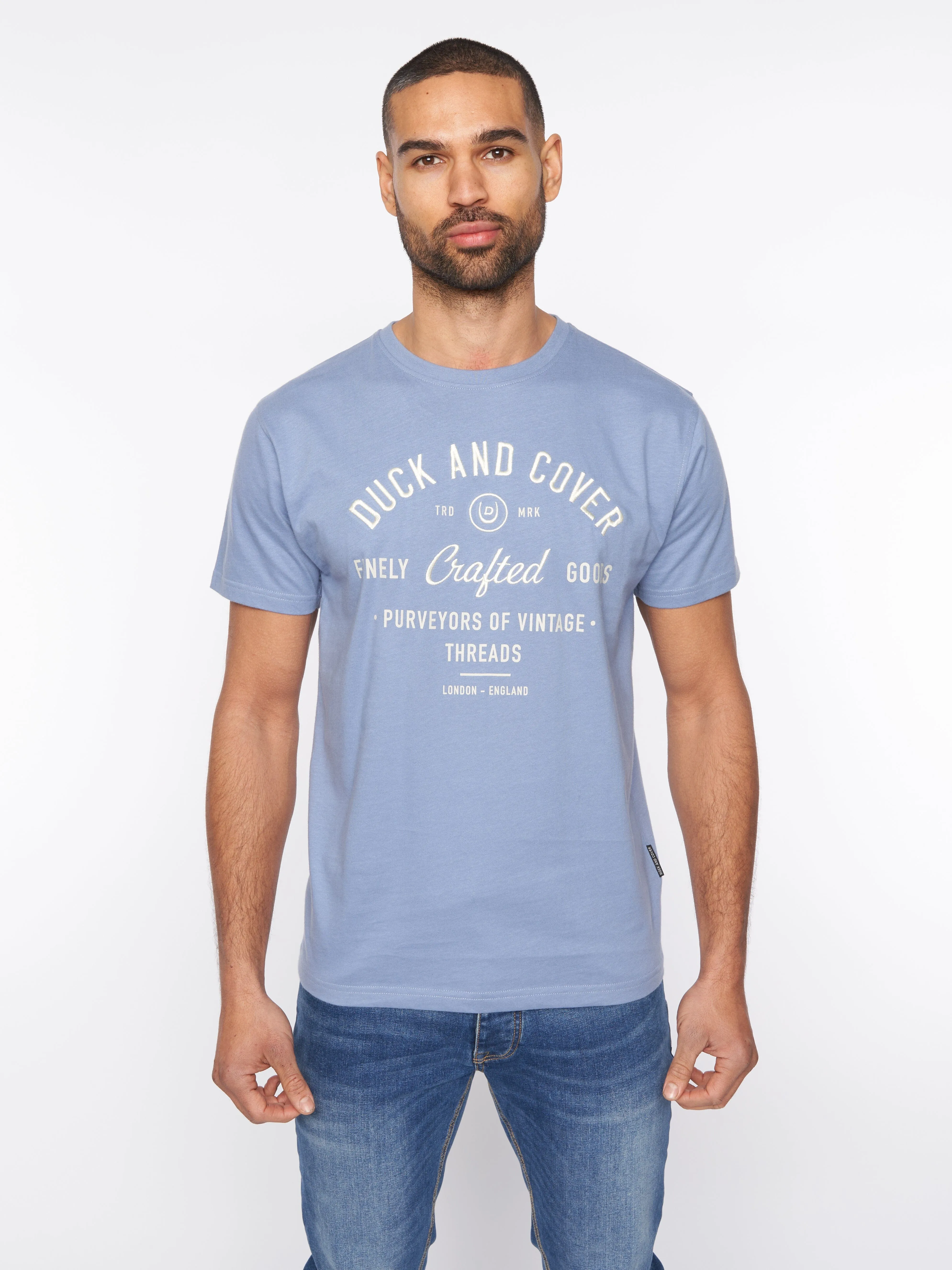 Kacper T-Shirt Blue sold by Brand Corner