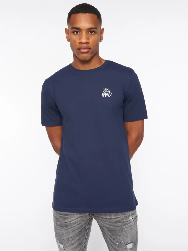 Coby T-Shirt Navy sold by Brand Corner