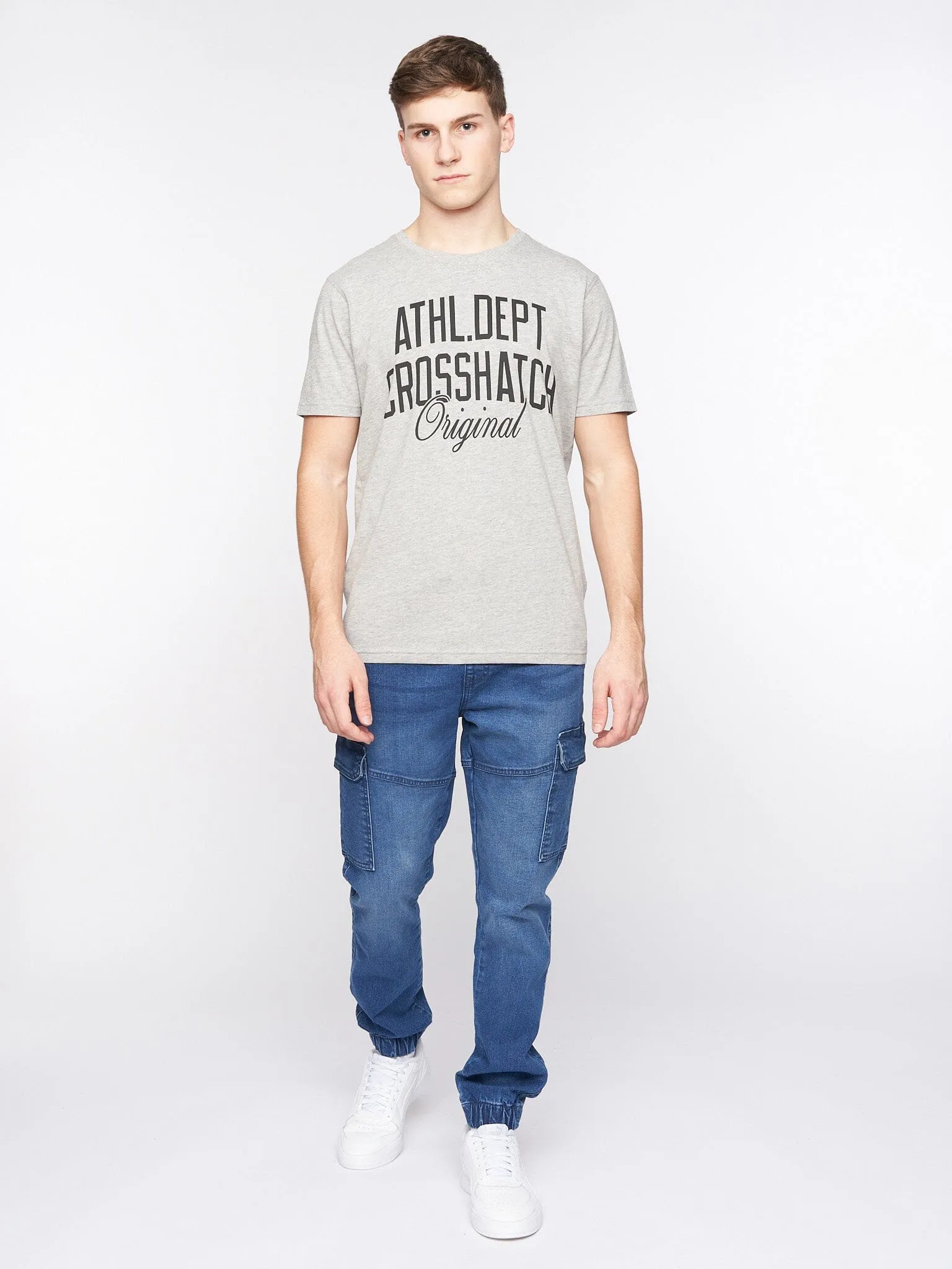 Mens Malimore Cargo Cuff Jeans Stone Wash sold by Brand Corner product image thumbnail 2