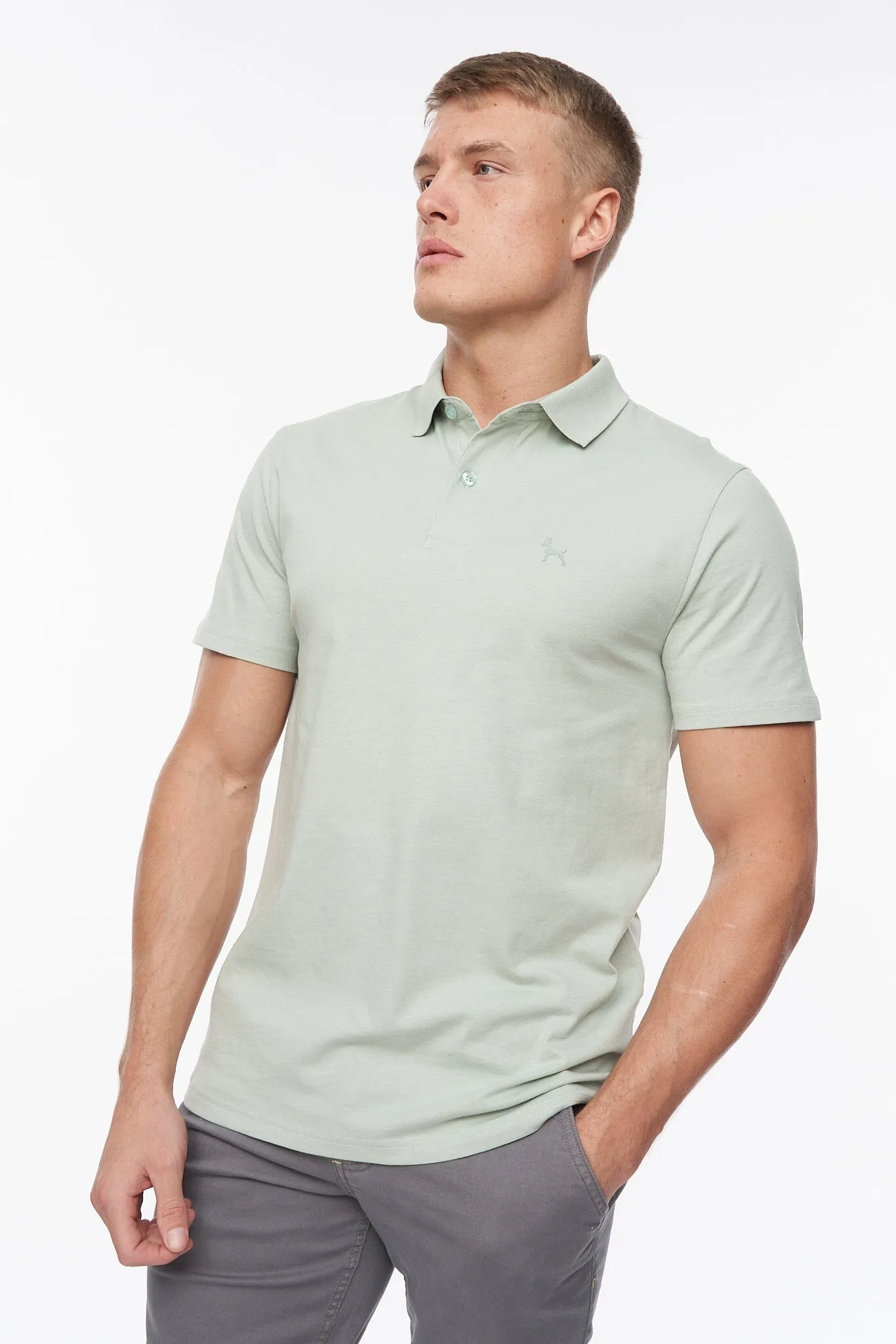 Nandor Polo Light Green sold by Brand Corner