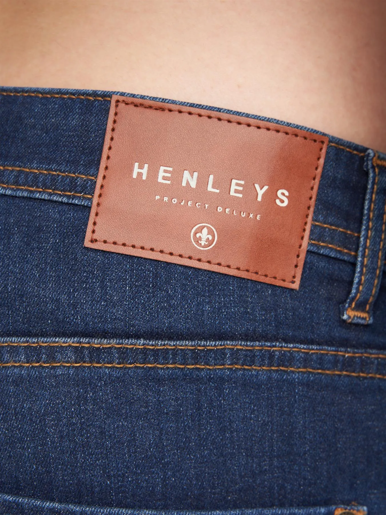 Mens Craze Comfort Fit Jeans Dark Wash sold by Brand Corner product image thumbnail 5