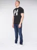 Mens Craze Comfort Fit Jeans Dark Wash sold by Brand Corner